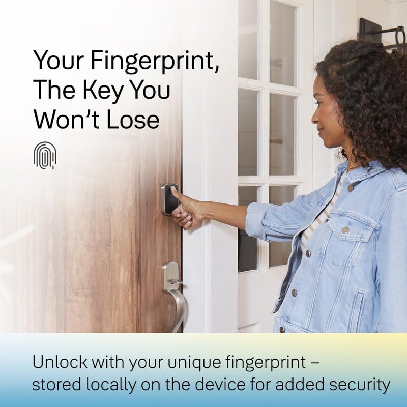 Yale Security قفل باب دخول ذكي بدون مفتاح من Yale Assure Lock 2 Touch Deadbolt مطلي بالزيت مع لوحة مفاتيح تعمل باللمس متصلة بالواي فاي وماسح ضوئي لبصمات الأصابع YRD450-F-WF1-0BP - Image 5